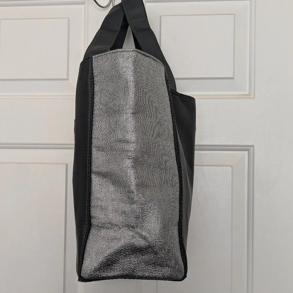 Coach Women's Tote Bag Shoulder Bag Purese Black/Gray